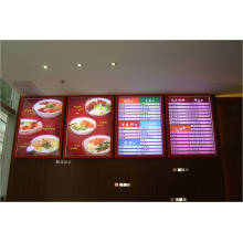 Restaurant Getränke- und Lebensmittelwerbung LED-Anzeige